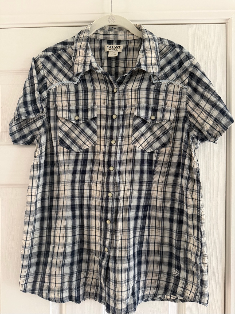 Ariat Real Plaid Short Sleeve Shirt